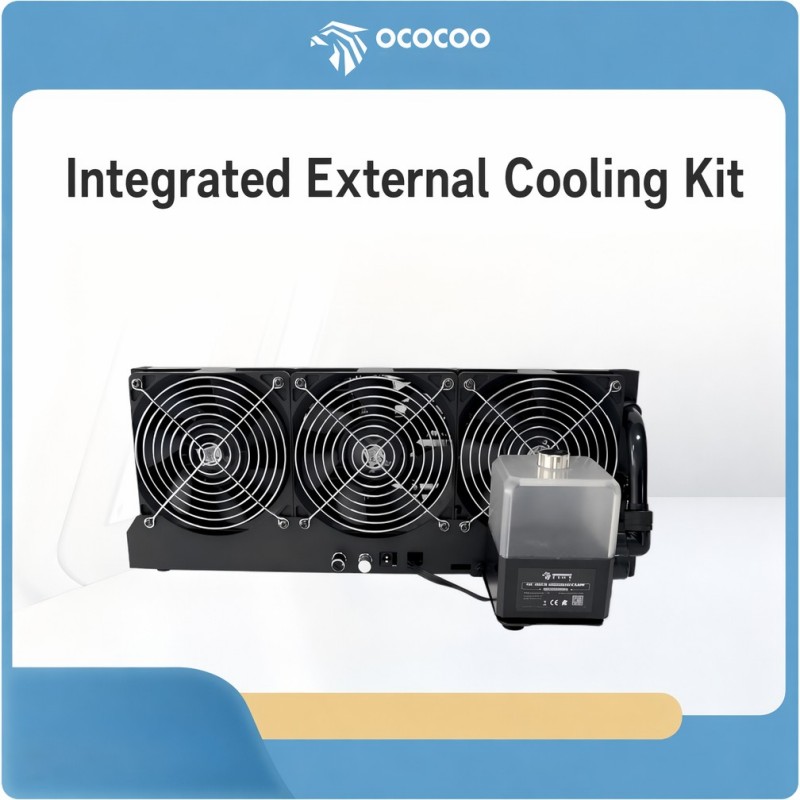 External Radiator Water Cooling Kit - مجموعة تبريد مائي خارجية OCOCOO مع