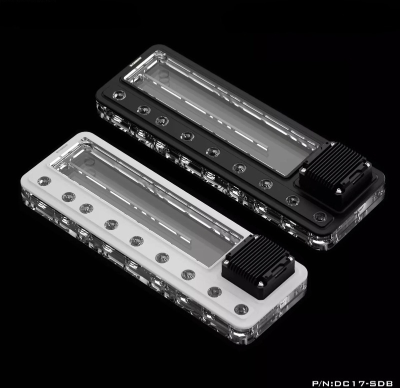 خزان مضخة AIO مضخة متكاملة 17  - مراجعة Integrated Pump Reservoir Distro Plate وسعره