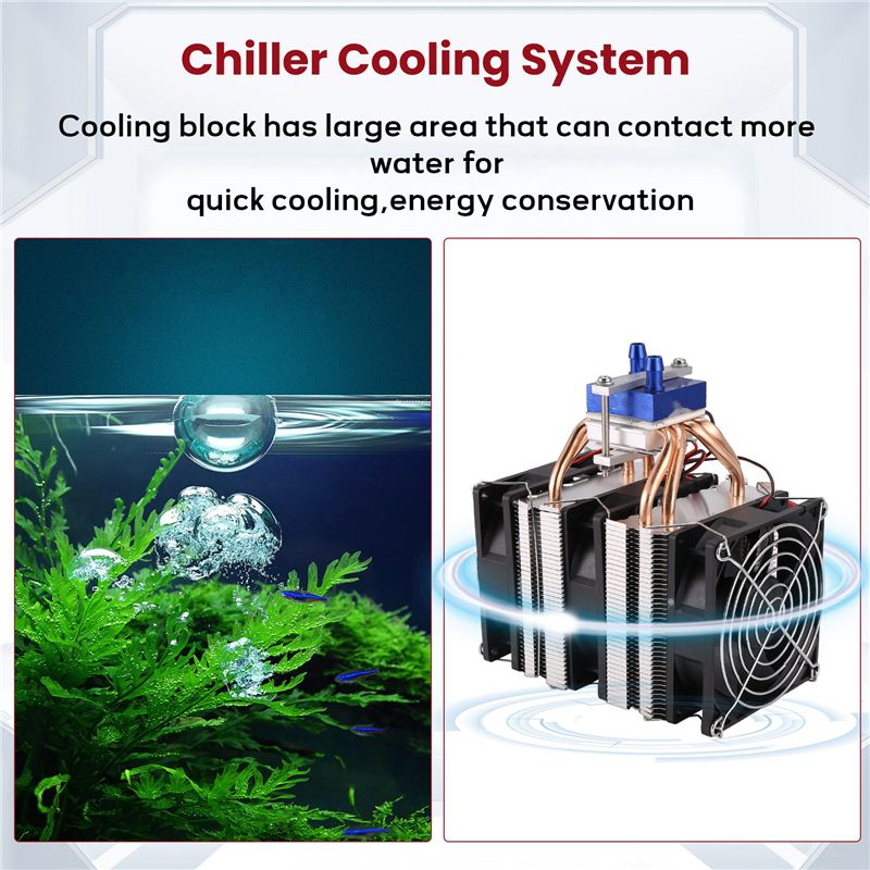 A42Z-1 مبرد حراري كهربائي للكم - مراجعة Chiller Water Cooling System Pc وسعره