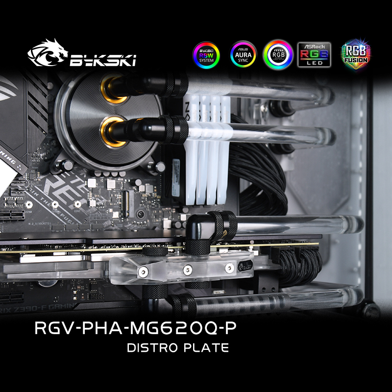 استخدام خزان الأكريليك BYKSKI  - مراجعة Distro Plate Ddc Pump Combo وسعره