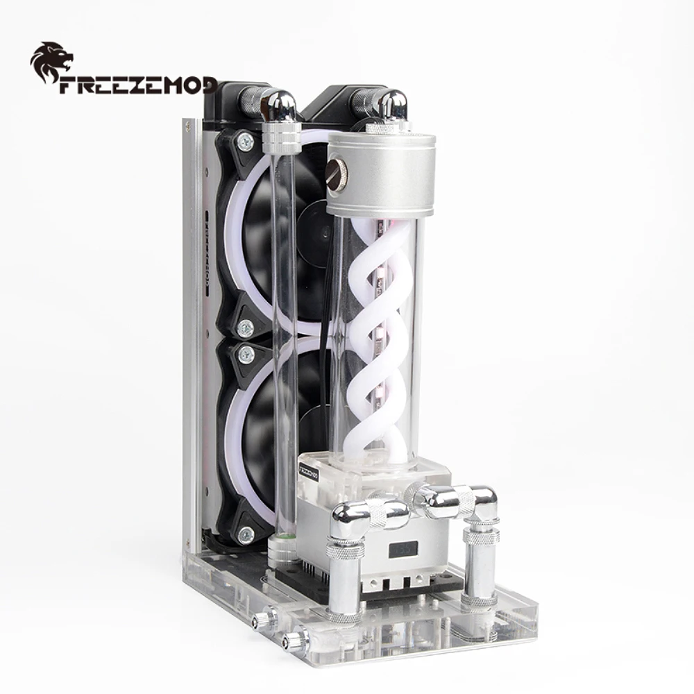 طقم تبريد خارجي للكمبيوتر المح - مراجعة External Radiator Water Cooling Kit وسعره